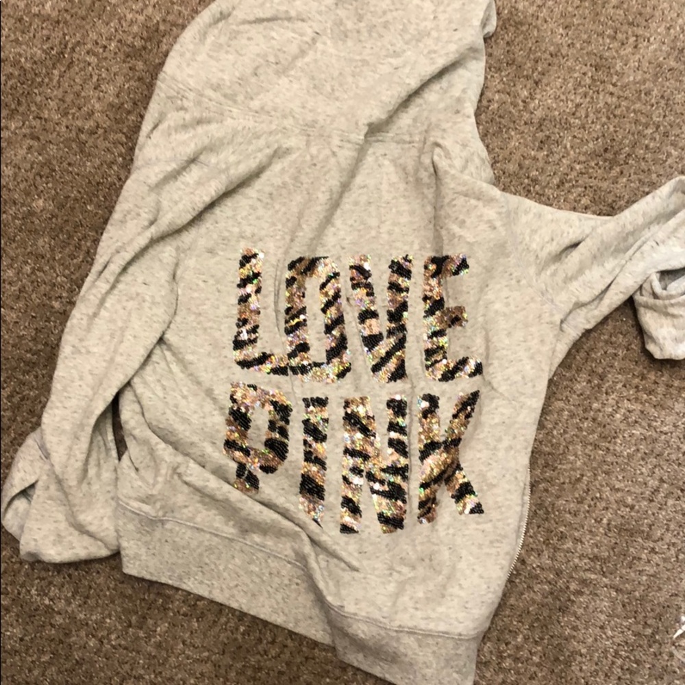 PINK Victoria’s Secret zipped Hoodie